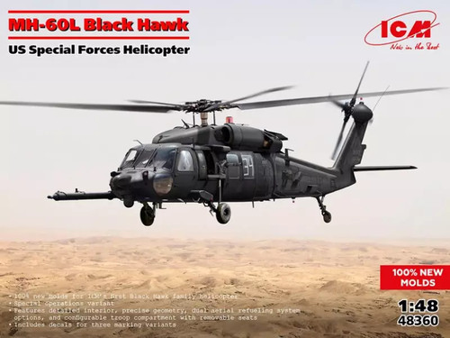 Icm 60l black hawk - hawk, 1/48