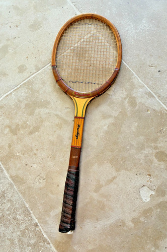 Raquette tennis vintage - , bois