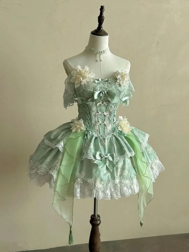 Soft green sweet lolita ball - lolita,