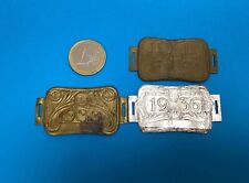 Lot De 3 Plaques De Vélo Anciennes