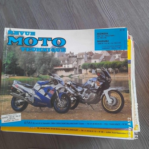 Rtm honda xrv750 - xrv750, africa