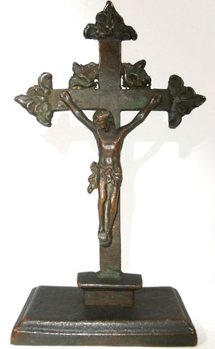 Crucifix fer 1727 - crucifix, 18e