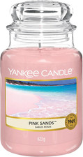 Yankee Candle Grand Pot Sable Rose | Bougie Parfumée Jusqu'à 150 Heures