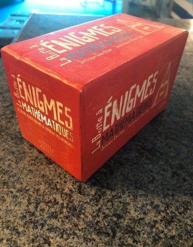 Boîte enigmes - boîte,