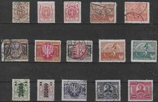 Sélection timbres Pologne