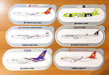 lot 6 STICKER STICKER STICKER STICKER AIRCRAFT AIRBUS AIRLINER AIRLINES A320
