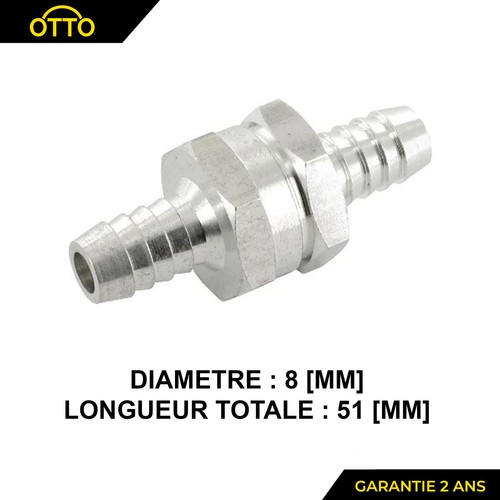 Clapet anti retour mm - 8,