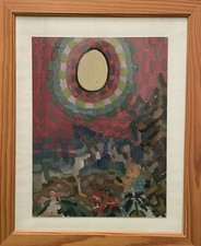 Tableau peinture moderne asbtraction XXe