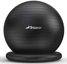 Trideer Ball Chair Yoga Ball Chair Exercise Ball Chair with Base 23-26 inches