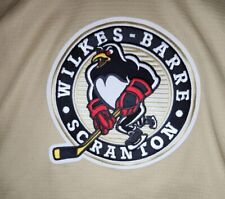 Hockey Jersey SP Wilkes-Barre/Scranton Penguins Game Jersey Gold/White/Black LG