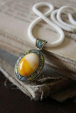 Collier Vintage Perles Fait