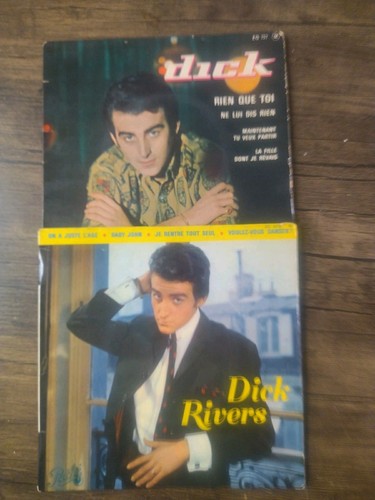 Dick rivers lot 2 x - .,