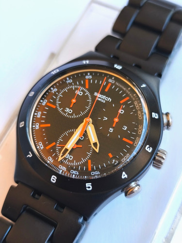 Swatch irony chrono ycb4019ag - chrono,