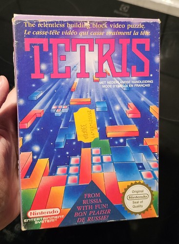 Tetris nintendo nes - tetris,
