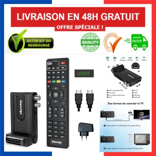 Décodeur tnt dvb 1080p - décodeur, dvb-t2