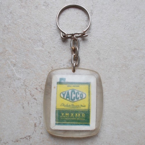 Porte clés yacco huile moteur - porte-clés,