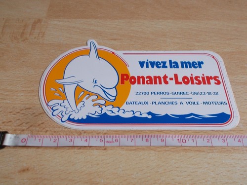Autocollant ponant loisirs - ponant,