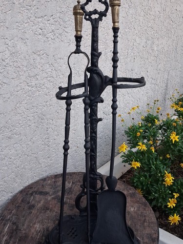 Ensemble compagnon cheminée