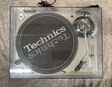Technics SL-1200MK3D Direct Drive DJ Turntable Silver  w/ Dust Cover Cartridge