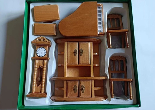 Coffret meubles en bois - 7,