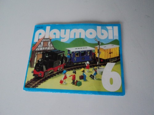Playmobil vintage leaflet - vintage,