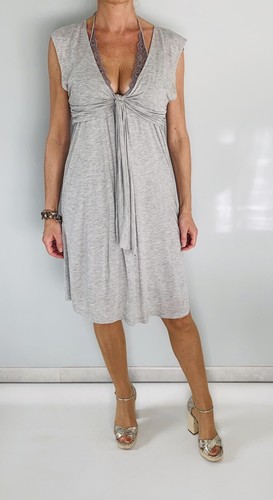Robe décolleté dentelle athe - dentelle,