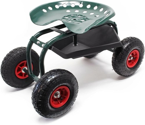 Tabouret jardin chariot - tabouret,
