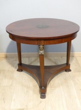 Empire style caryatid pedestal mahogany and bronze 19th century