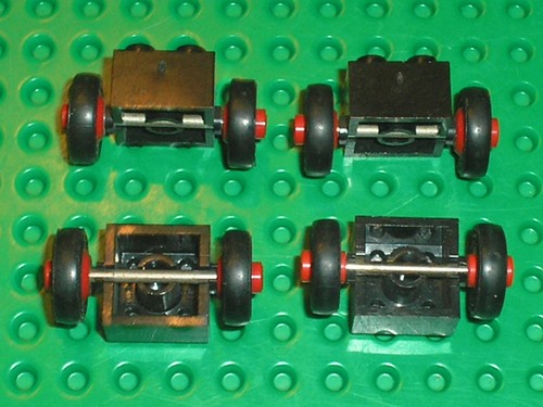 Essieu roues lego - roues, vintage