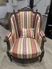 Fauteuil bergère a haut