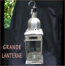 LANTERNE GRANDE VITRÉE EN