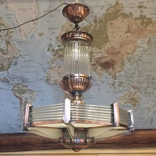 lustre a suspention ancien