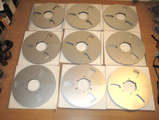9 X REVOX EMPTY REEL 26.5 ALU