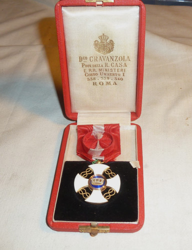 Italie médaille ordre - italie, l'ordre