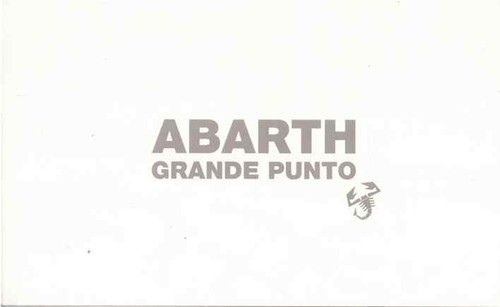 Catalogue brochure abarth - catalogue,