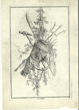 3 gravures anciennes eau forte