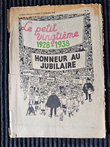 Tintin petit vingtième - petit,