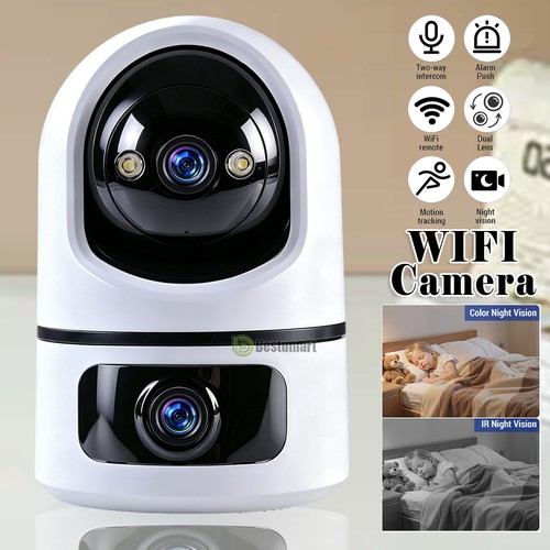 Dual lens 6mp wifi security - dual,