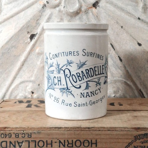Ancien pot confitures - ancien,