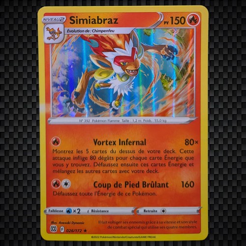 Cartes pokémon simiabraz - :,