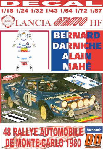 Decal lancia stratos - lancia,