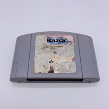 Razor Freestyle Scooter N64 - Authentic Blockbuster Sticker Cart Only Tested