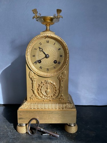 Pendule bronze empire aux - empire,