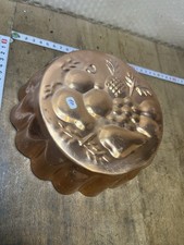 Ancien Moule a Gâteau  En Cuivre Étamé , Kouglof,  Réf N.10