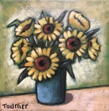 Tableau Fleurs Tournesols dans
