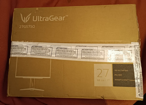 Ultragear 27gs75q ecran - lg, 27gs75q-b