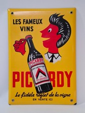 PLAQUE EMAILLEE LES FAMEUX