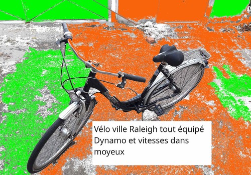 Vélo ville raleigh tout - ville,