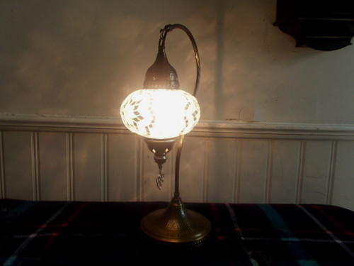 Vintage mosaic glass - glass, and