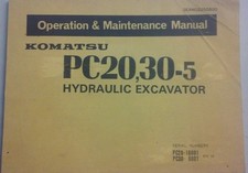 KOMATSU PC20-5 & PC30-5
